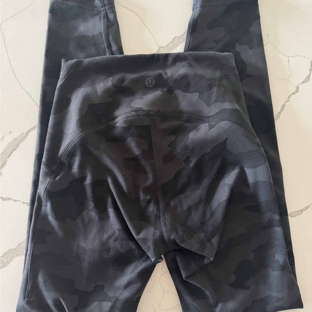 lululemon athletica Kids Black Camo Leggings